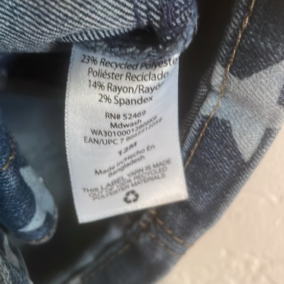 #1 Wonder Nation Denim Dress (12 Months) - Picture 9 of 10